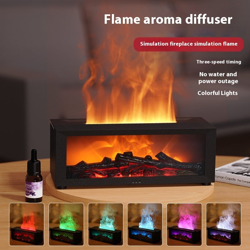 BlazeCorner Flame Fireplace