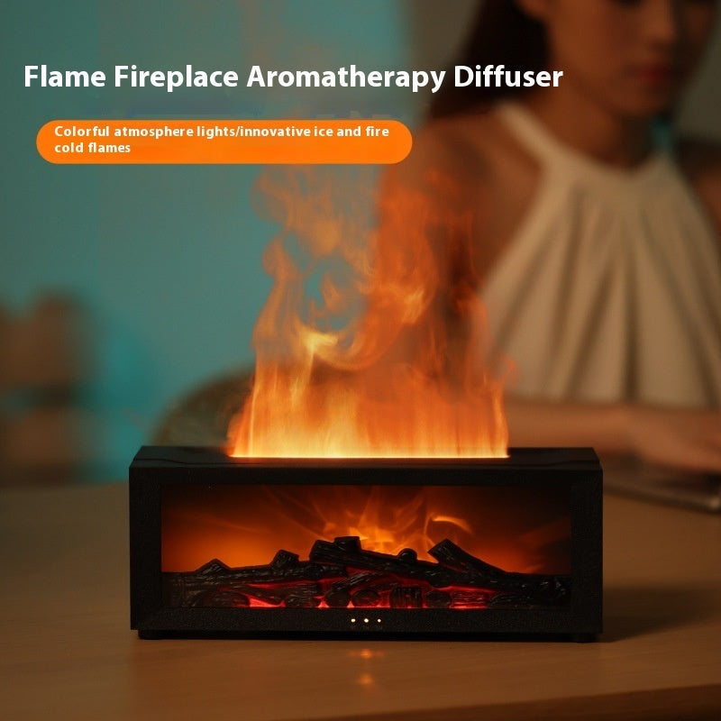 BlazeCorner Flame Fireplace