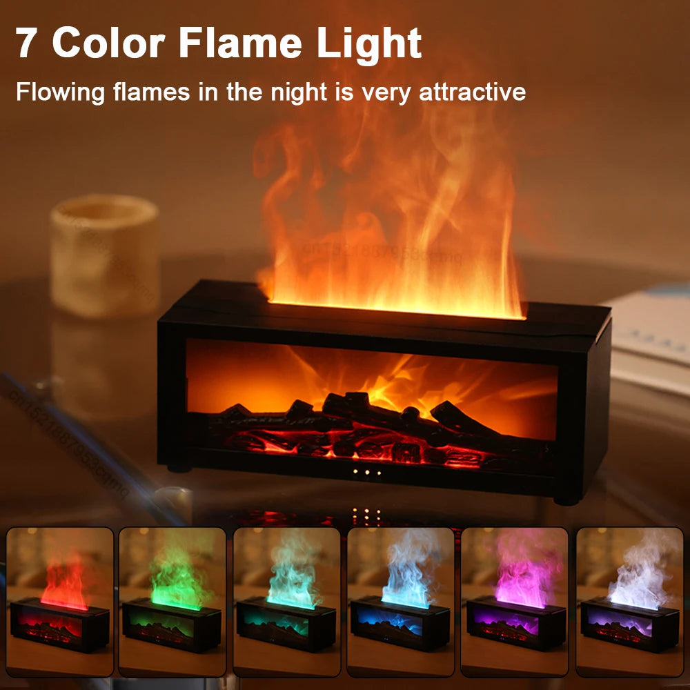 BlazeCorner Flame Fireplace