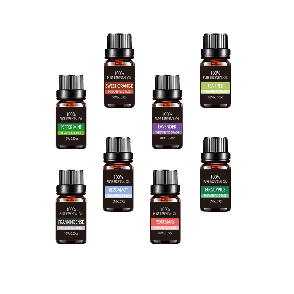 Organic Natural Essential Oils Set For Diffuser