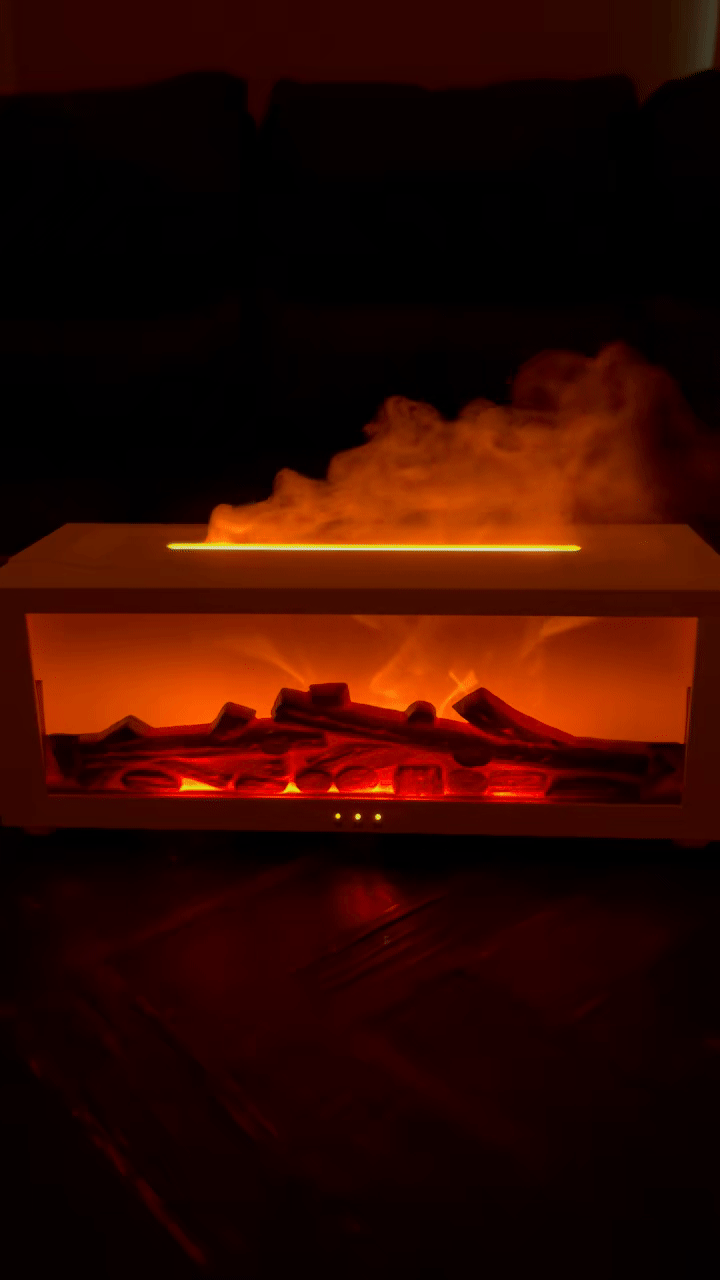 BlazeCorner Flame Fireplace